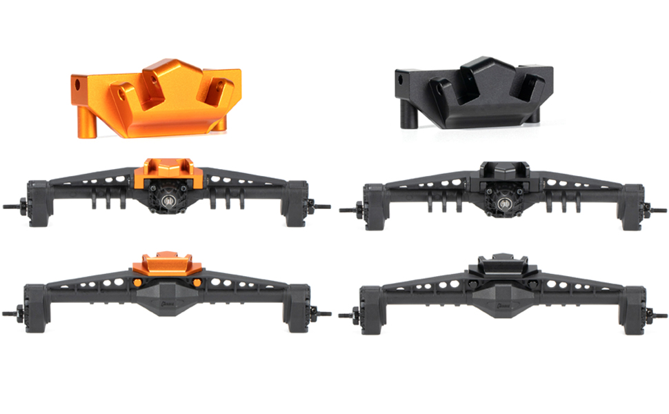 CNC Aluminum Link Riser for 1/10 RC Crawler Axial Capra 1.9