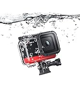 HD 197ft Waterproof Housing for Insta360 ONE RS 4K Outside Action Camera Protective Case with Pre...