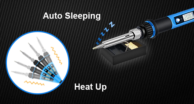 Automatic Sleep Soldering Iron