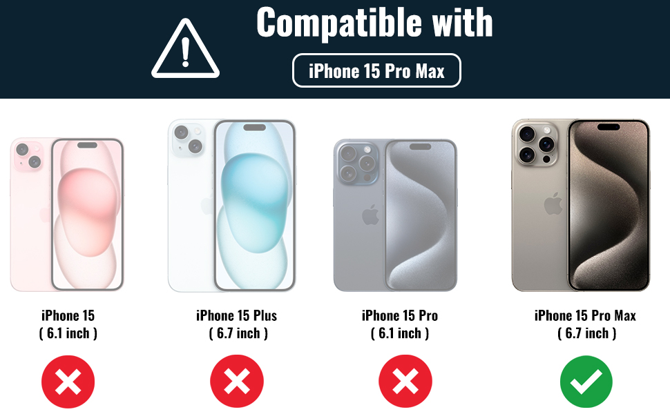 15 pro max screen protector