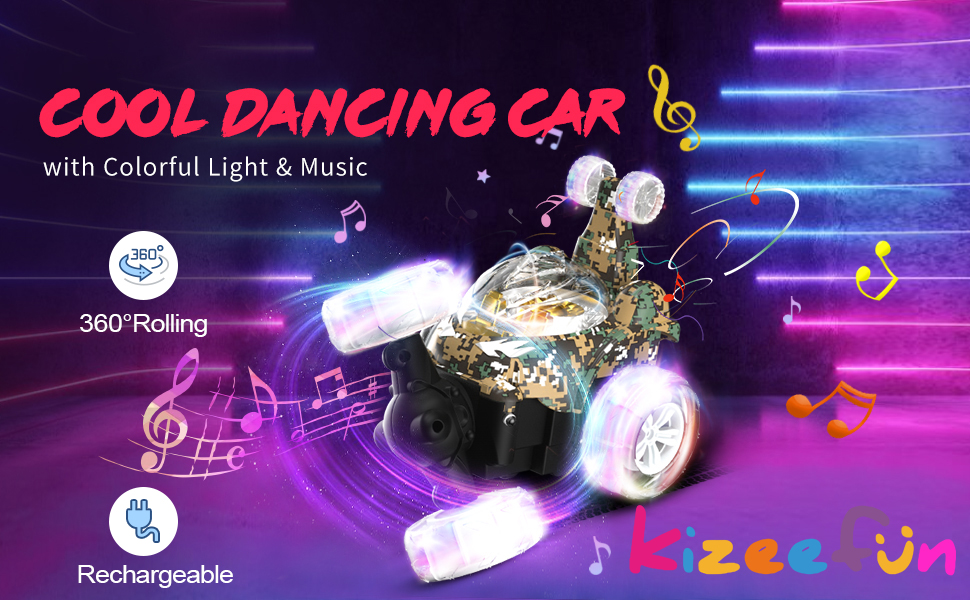 Kizeefun Remote Control Cars Stunt RC Car Stunt Remote Control Cars for Kids, Rc Cars Battery Kizeefun Remote Control Cars Stunt RC Car Stunt Remote Control Cars for Kids, Rc Cars Battery