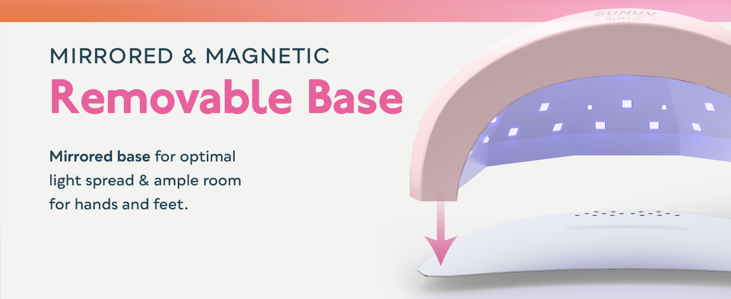 SUNONE UV nail lamp pink