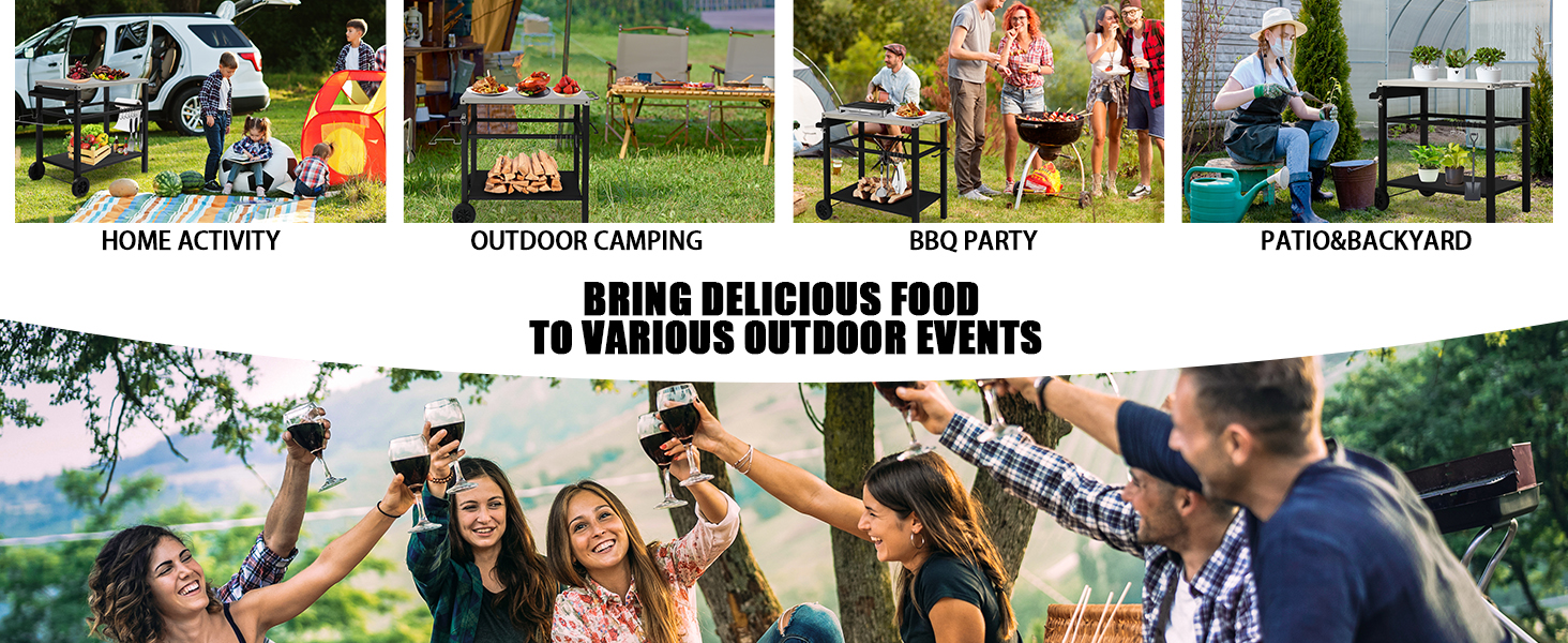 bbq table outdoor