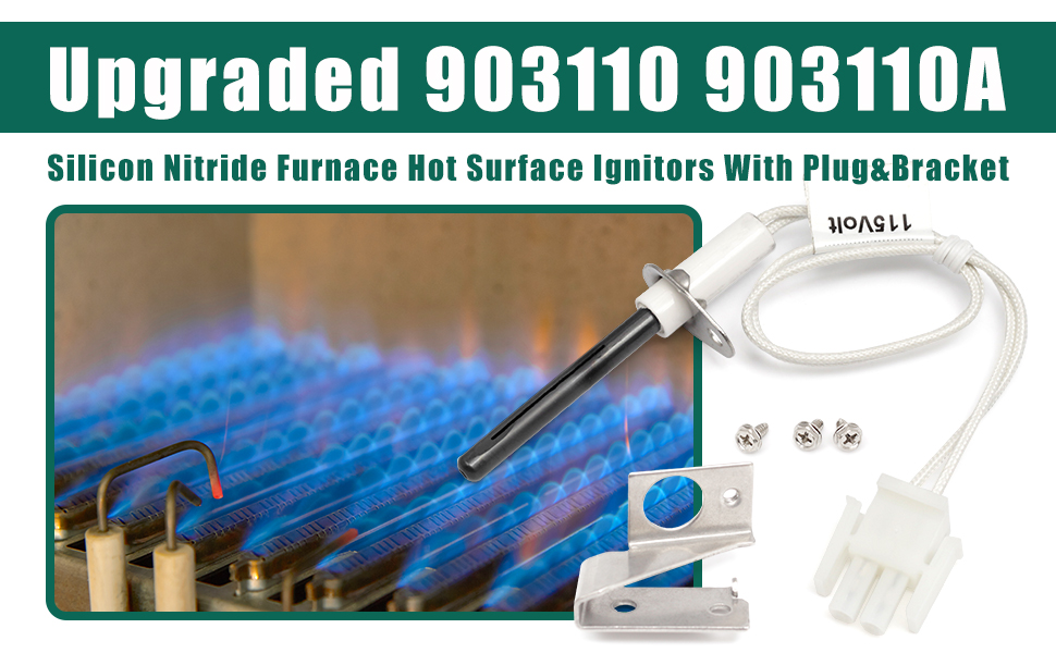 903110 903110A Furnace Hot Surface Ignitors With Plug