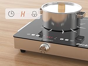 2 burner electric cooktop