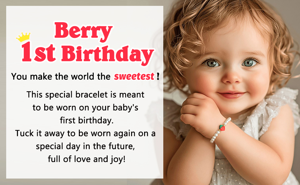 berry first birthday first birthday gifts for girls