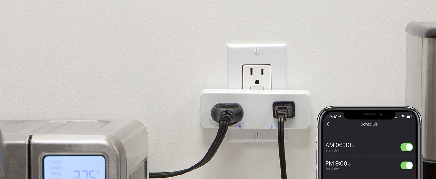 Electrical Outlet Switches Smart Plug Smart Home outlet extender wifi outlet works with alexa