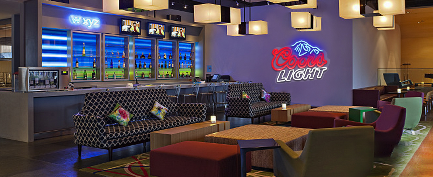 coors light Neon Signs for Wall Decor