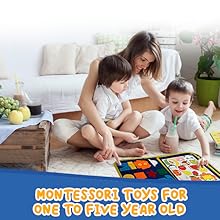 Montessori toys for one to five year old