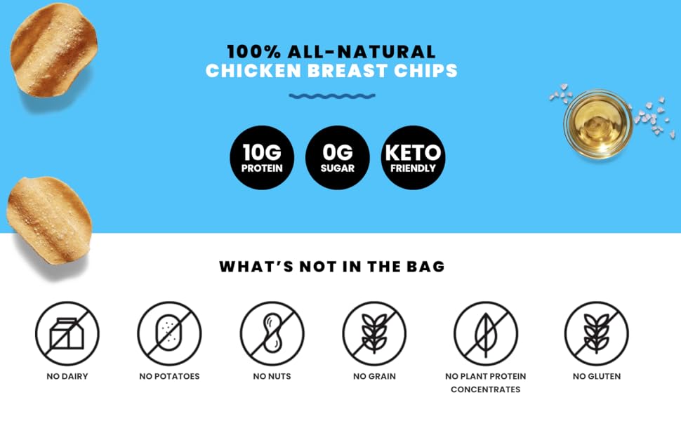 WILDE Protein Chips Variety Pack, Protein Snacks, Keto