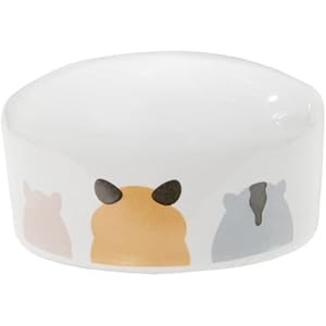 食器セットA(1／２) Amazon | ミニマルランド ハムちゃんのフード付食器 小動物 1個