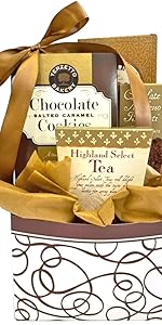 Quiet Moments Sympathy Gift Box with Tea and Cookies for Sending Condolences