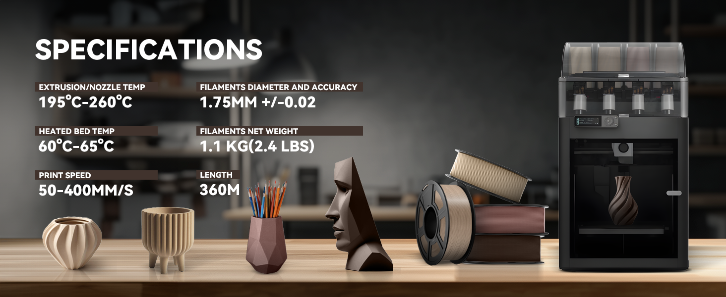 wood pla filament