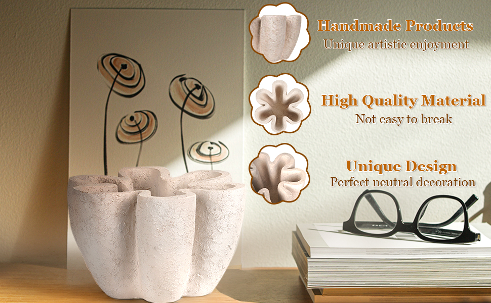 Edudif Decorative Bowl Decorative Bowls for Home Decor