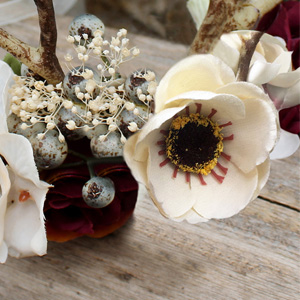 Deer Antler Hair Band Deer Headband with Flowers Antler Hair Hoop Flower Headband Party 