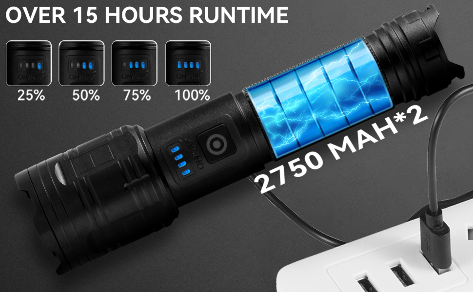 rechargeable flashlights