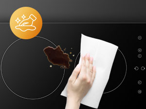 GASLAND Chef CH30BF 30cm Built-in Ceramic Hob, 2 Zones Electric Cooktop Sensor Touch Controls Timer Child Lock, 3kW 18 Ceramic Hob