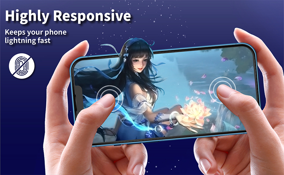 [2 Pack] QUESPLE Privacy Screen Protector for iPhone 14/13/ 13 Pro 6.1