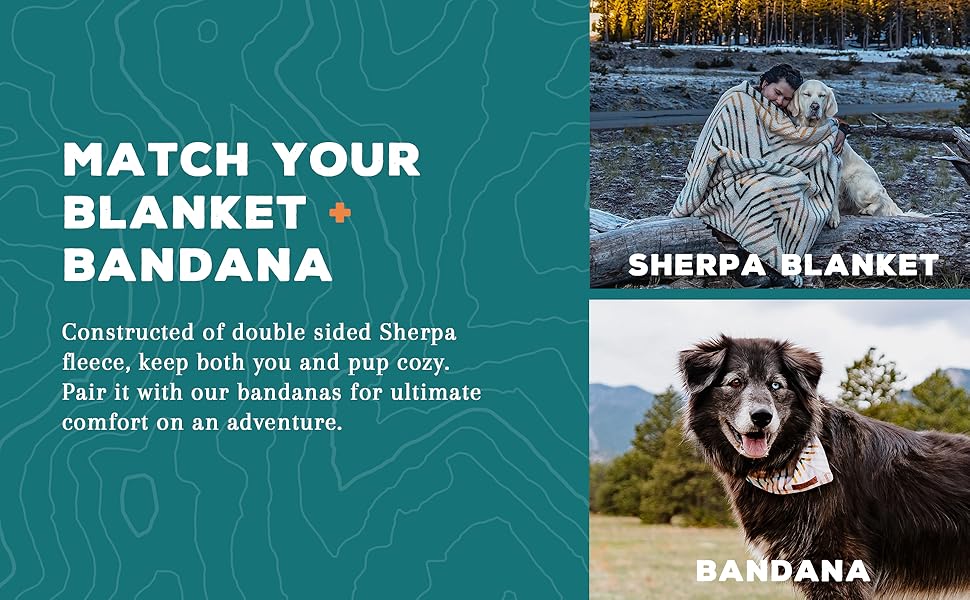 match your blanket and bandana