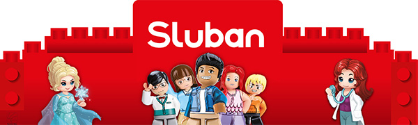 سلسلة سلوبان فاير - مجموعة مكعبات بناء النار 490 قطعة مع 5 مجسمات صغيرة - للأطفال بعمر 6 سنوات فما فوق، بلاستيك، متعدد الألوان 4 sluban