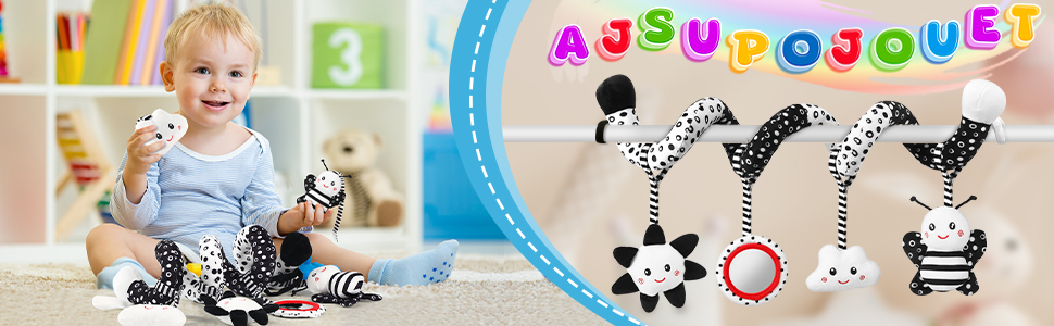 high contrast baby toys for newborn