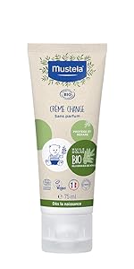 Mustela Creme Preventivo De Assaduras Bio 75Ml - Pomada Antiassadura Vegana Com 99% De Ingredientes De Origem Natural Para Toda A Família