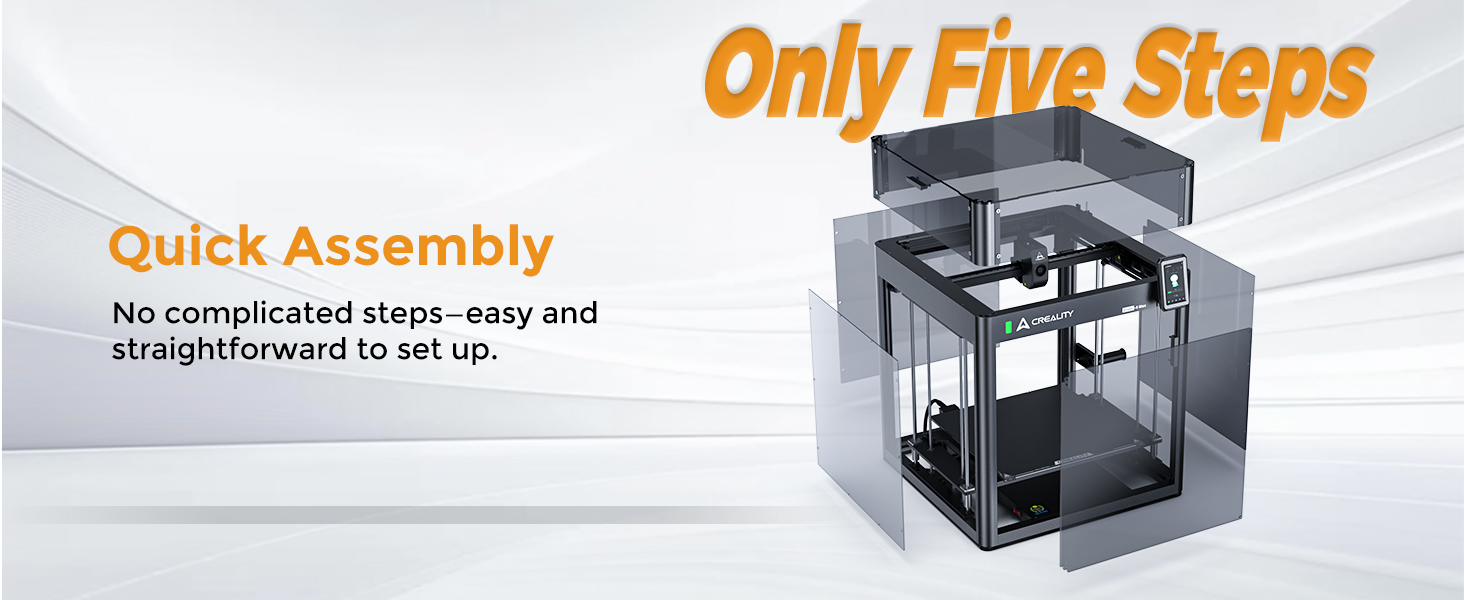 Official Creality Ender 5 Max Enclosure Constant Temperature Cover Noise Reduce Dust Proof PC Protective Enclosure for Ender 5 Max 3D Printer 16 ender 5 max enclosure