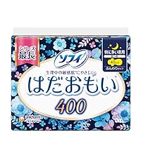 生理用ナプキン　はだおもい　極うすスリム　特に多い夜用　360 (36cm) 多い夜用 羽つき29cm | ソフィはだおもいオーガニックコットン極