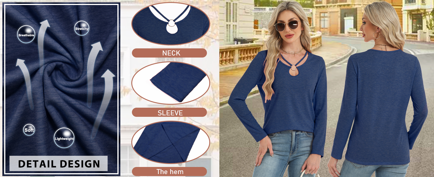 long sleeve shirts for women