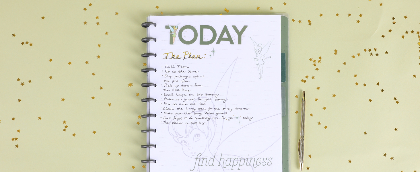 Happy Planner Disney 2023 Daily Planner for July 2023 to