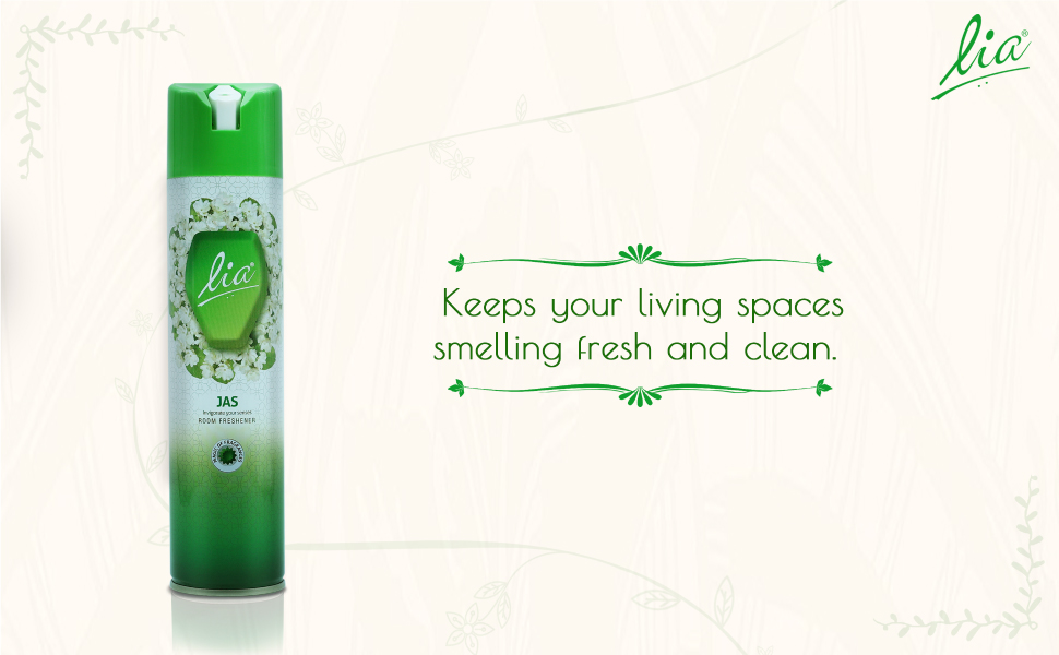 Lia Home Air Freshener Spray with Jasmine Fragrance