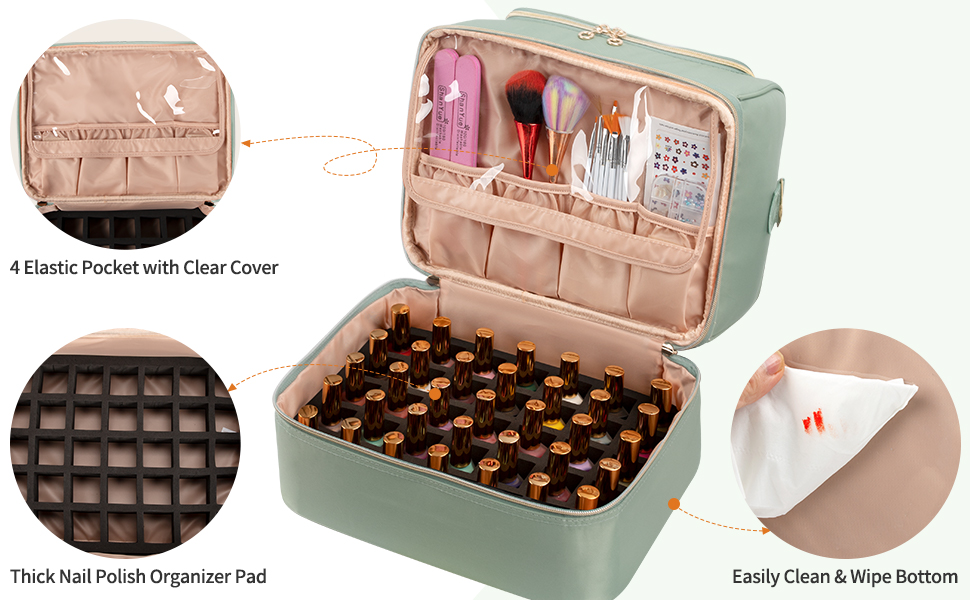 nail tech organizers and storage