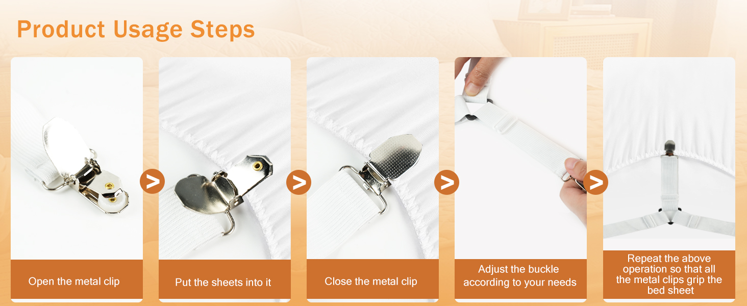 Bed Sheet Straps