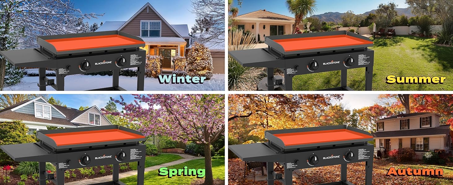 Silicone griddle mat is durable and protects your griddle all year round