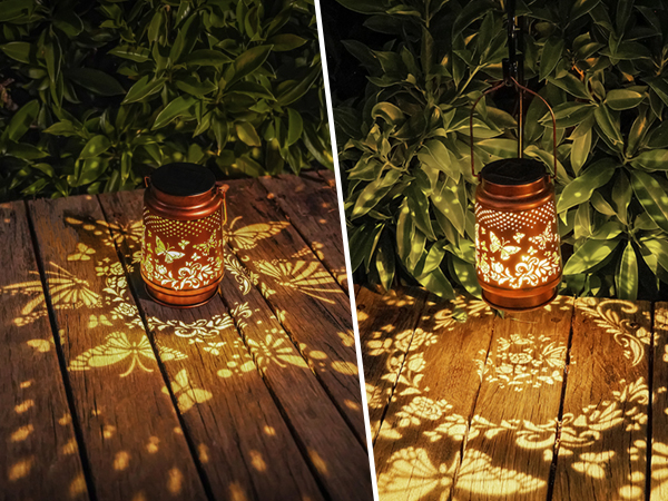 hanging solar lantern
