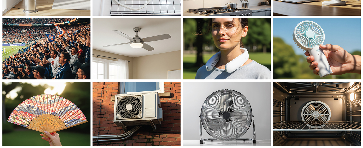 Series of small thumbnail images showing various interior scenes and workspace environments