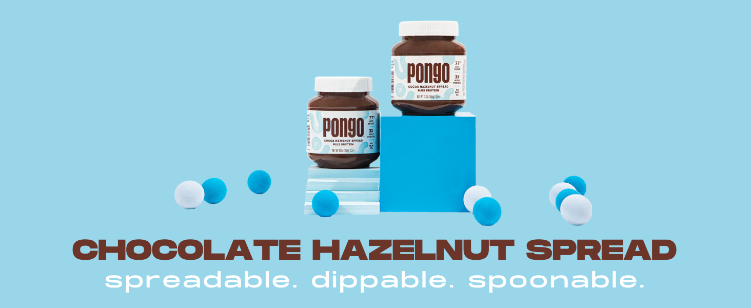 Oomph! Pongo Cocoa Hazelnut Protein Spread 13oz and Low
