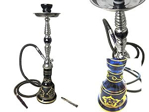 シーシャ　水タバコ　パイプ　セット　ブラック アンティーク　レトロ シーシャ 水タバコ パイプ セット ブラック アンティーク レトロ