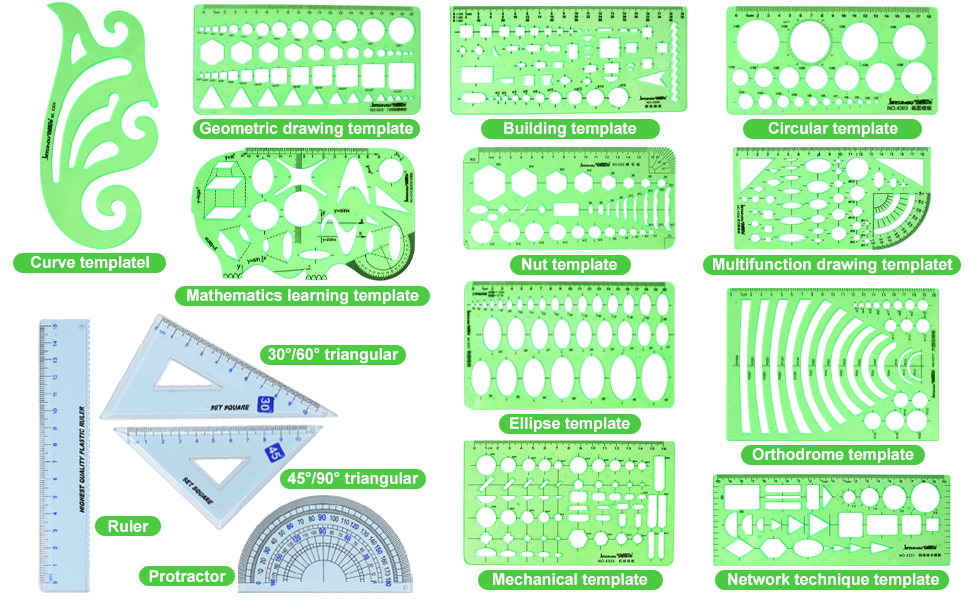 geometric drawings templates 
