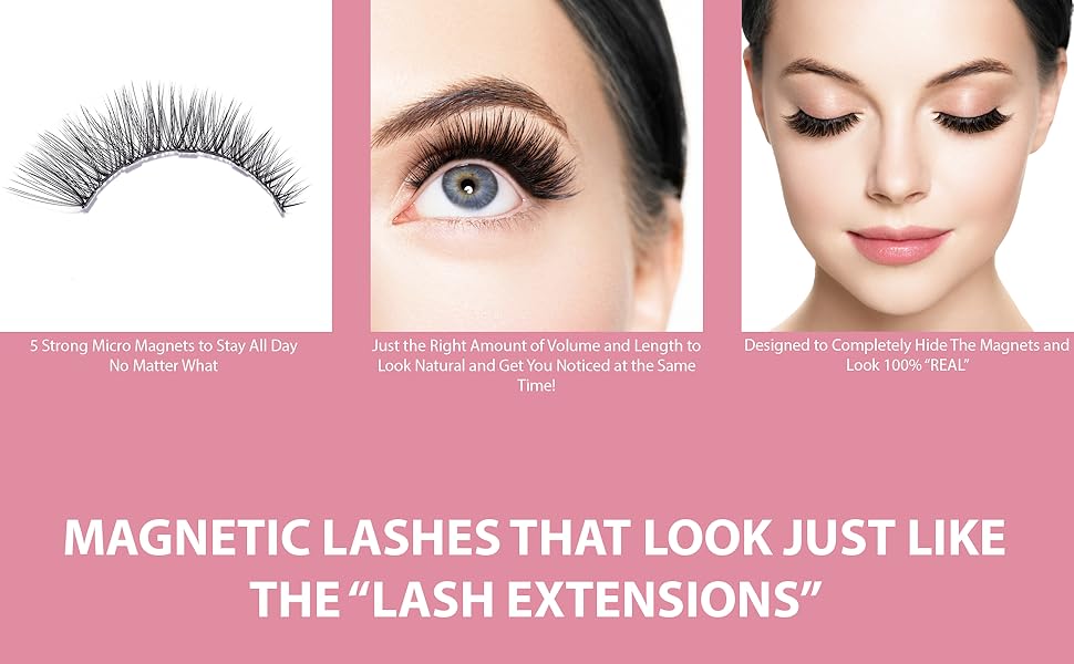 Luxillia (Brown + Black) Eyelashes with Eyeliner Kit, Most