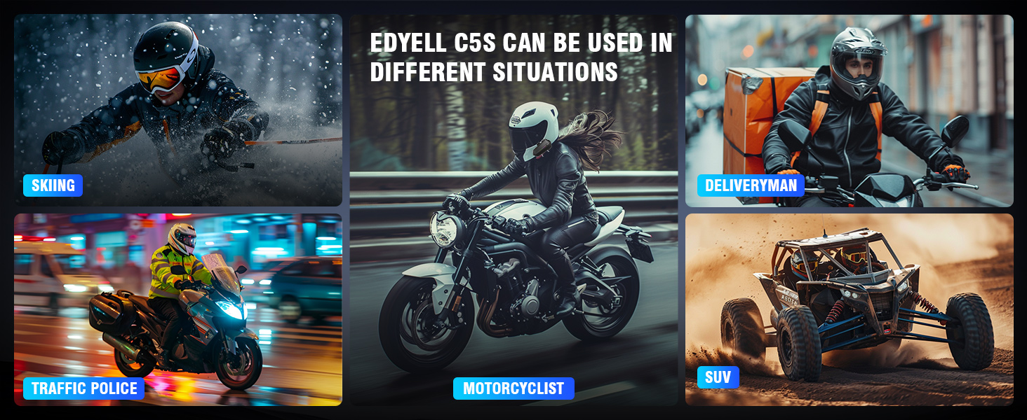 Motorcycle Helmet Bluetooth Headset