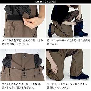 BOARDDEE スノーボードウェア パンツ　ベージュ SNOW PANTS 41W | BOARDEE | SNOWBOARD WEAR OFFICIAL WEBSITE