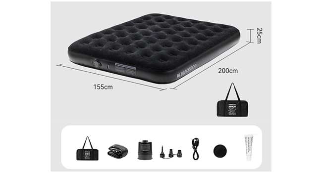 Naturehike Blackdog エアーマット キャンプ用品 NatureHike Naturehike Blackdog【厚さ8cm 高R値3.2-30°C使用