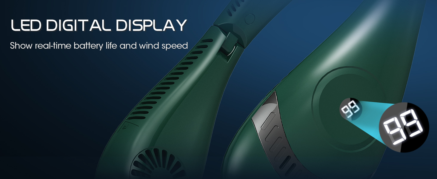 neck fan rechargeable portable neck fan personal fan birthday gifts for men women neck fan