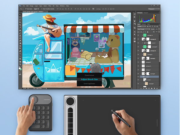 Creative editing tool for digital drawing 