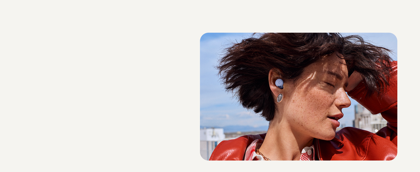 Google Pixel Buds 2a - Wireless Bluetooth Earbuds with Active Noise Cancellation and Transparency Mode - Lightweight, Comfortable Fit - 20-Hour Battery - Water Resistant - Built for Gemini 30 A battery that lasts.