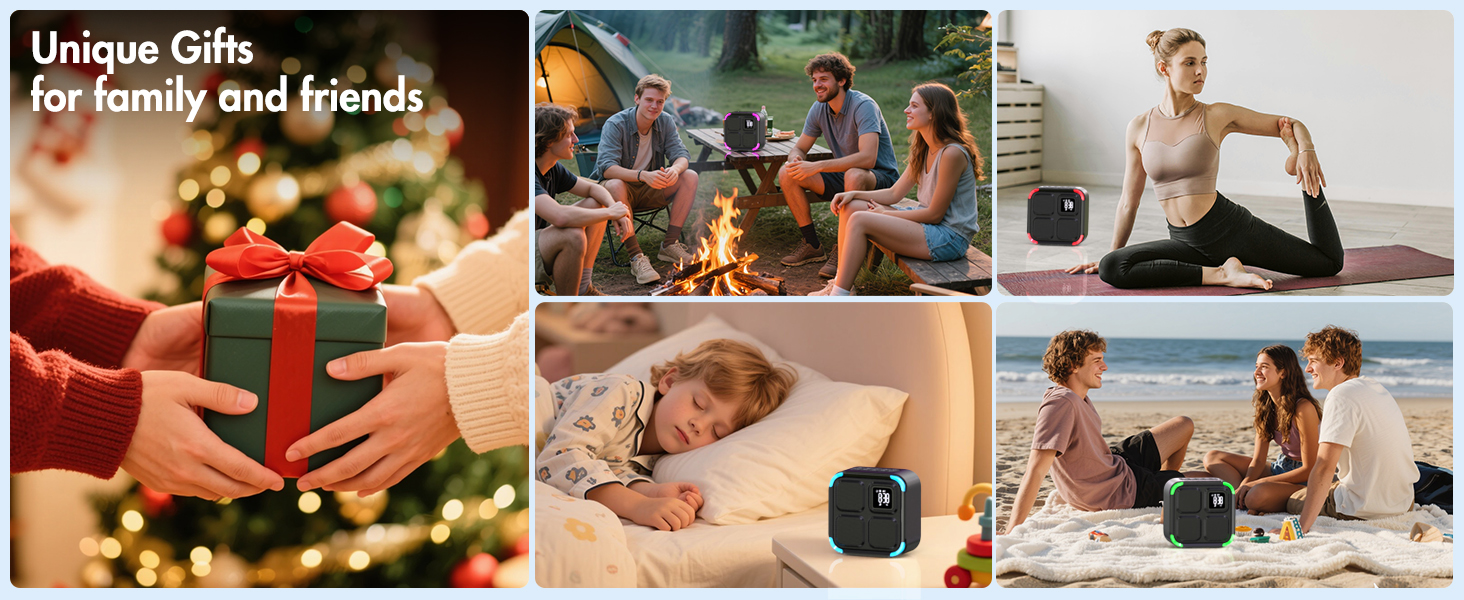 bluetooth speaker sound machine is an ideal gift choice for teenage boys and girls and friends