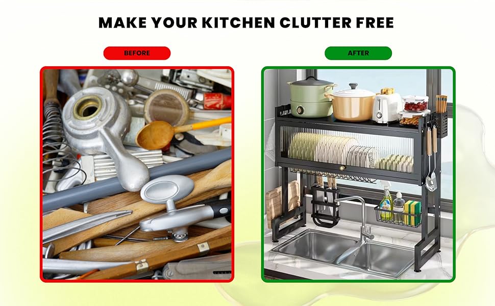 Dish Drying Rack for Kitchen Wide Bowl