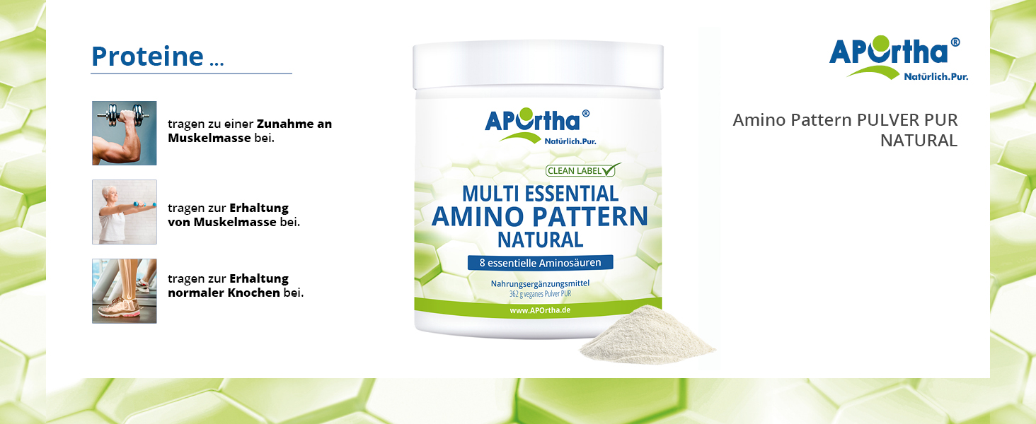 APOrtha Multi essential Amino Pattern Zusammenfassung