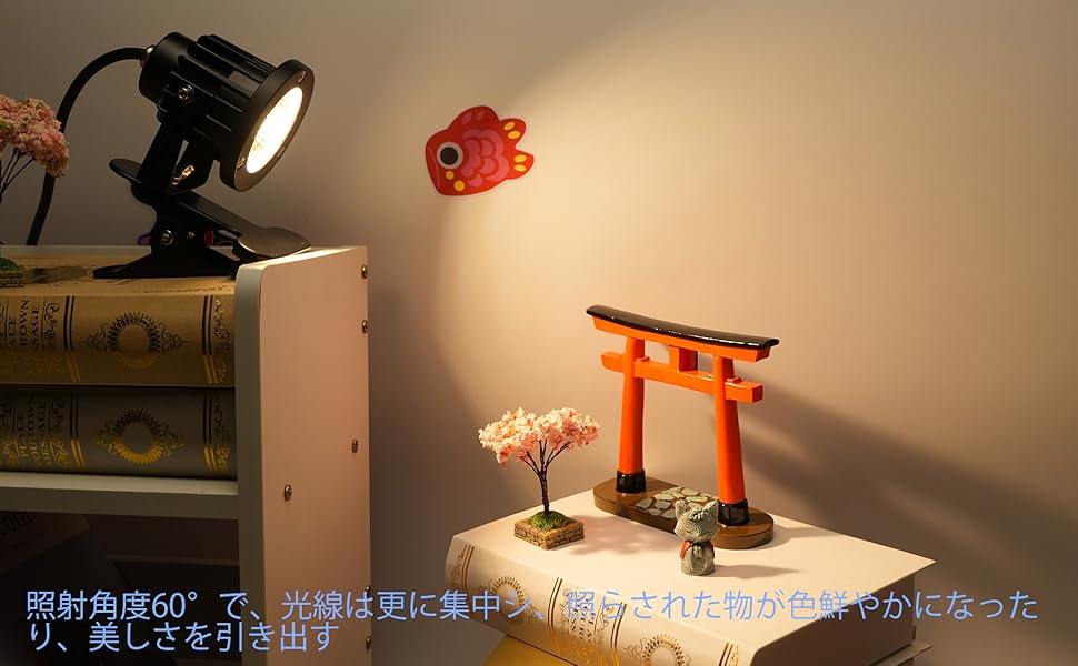 Amazon.co.jp: 防雨 防水型 led クリップライト 7W 630lm コード